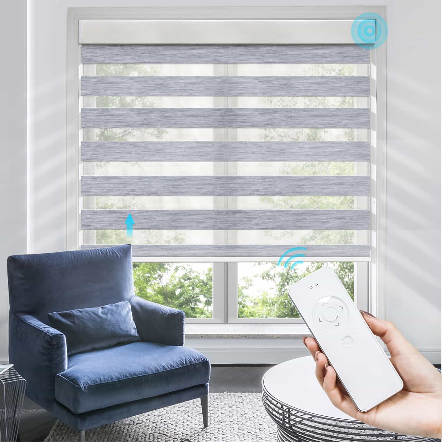 Smart Blinds Close-up